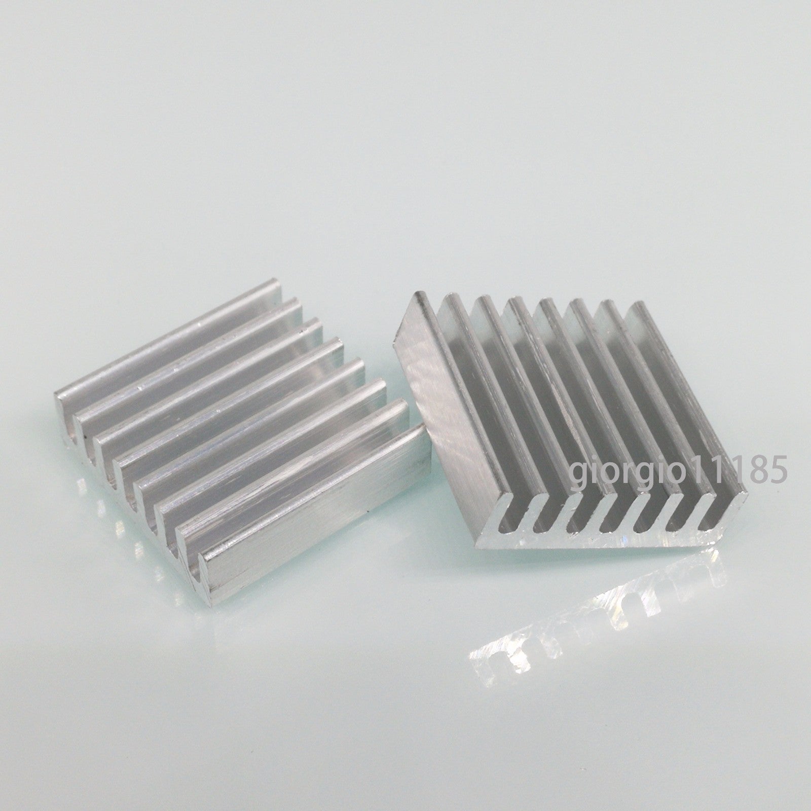 10pcs 20 x 20 x 6mm Heat Sink Cooling Aluminum Heatsink CPU IC LED