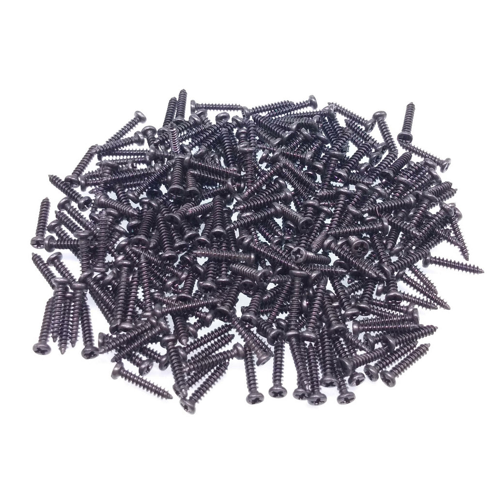 1000pcs M1.7 x 10mm Phillips Rounded Head Small Self Tapping Screws