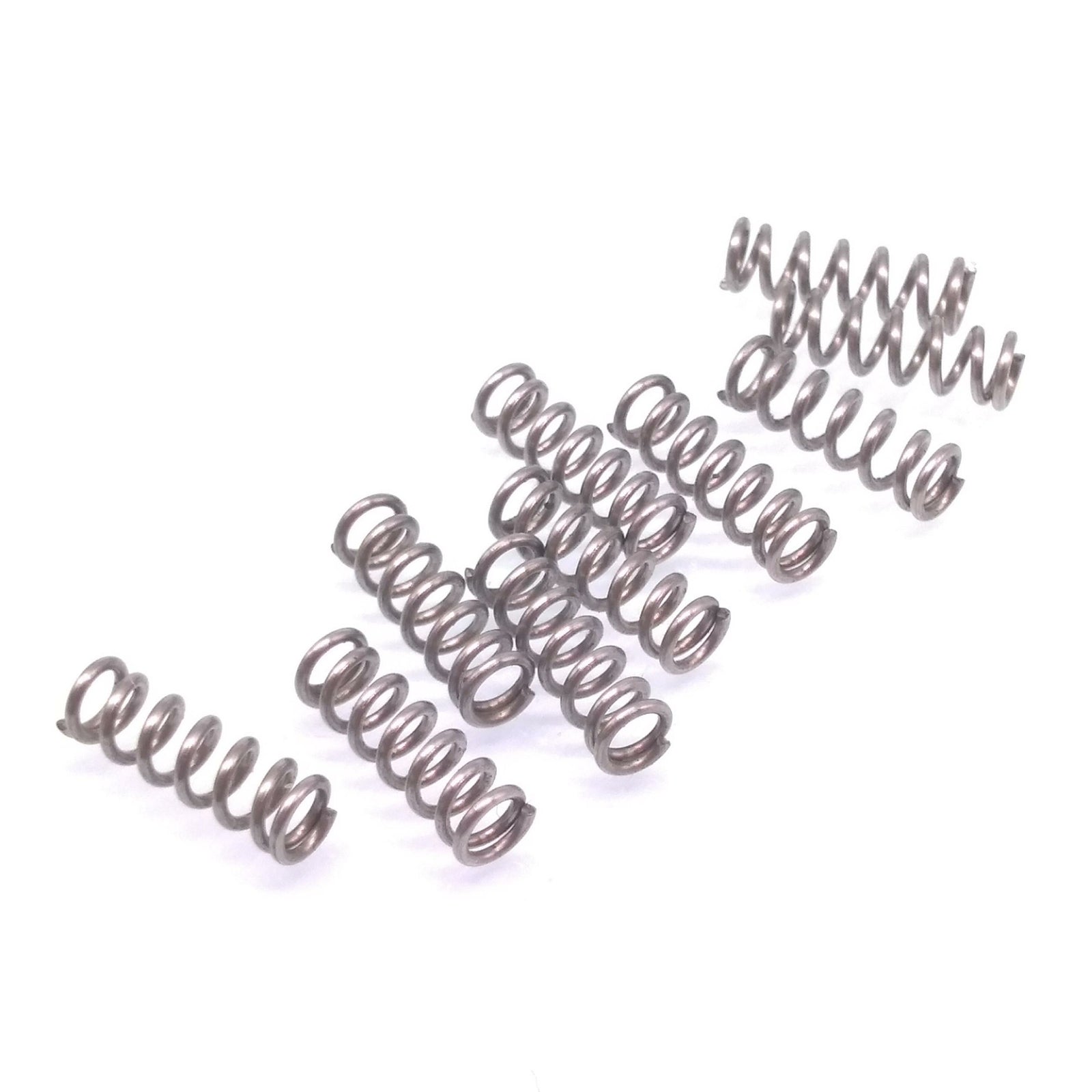 10pcs 0.8mm x 5mm x 15mm Stainless Steel Compression Spring Pressure Spring