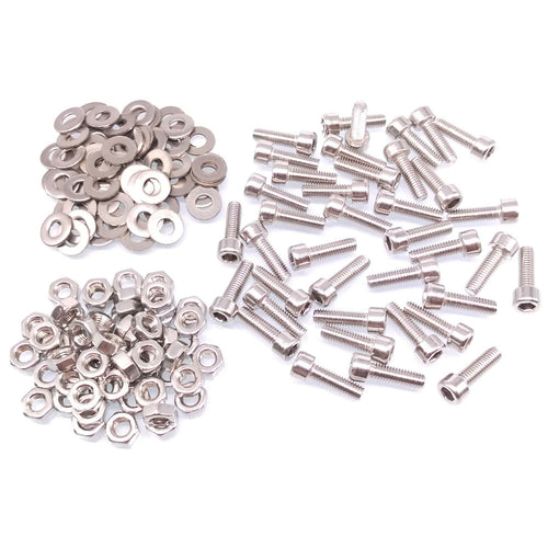 200x M3 x 10mm Socket Head Cap Screws Stainless Steel Allen Socket Nuts Washers