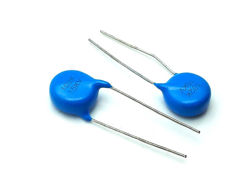 10pcs Ceramic Disc Capacitors 1000pf 1nf 0.001uf 102 15000V 15KV