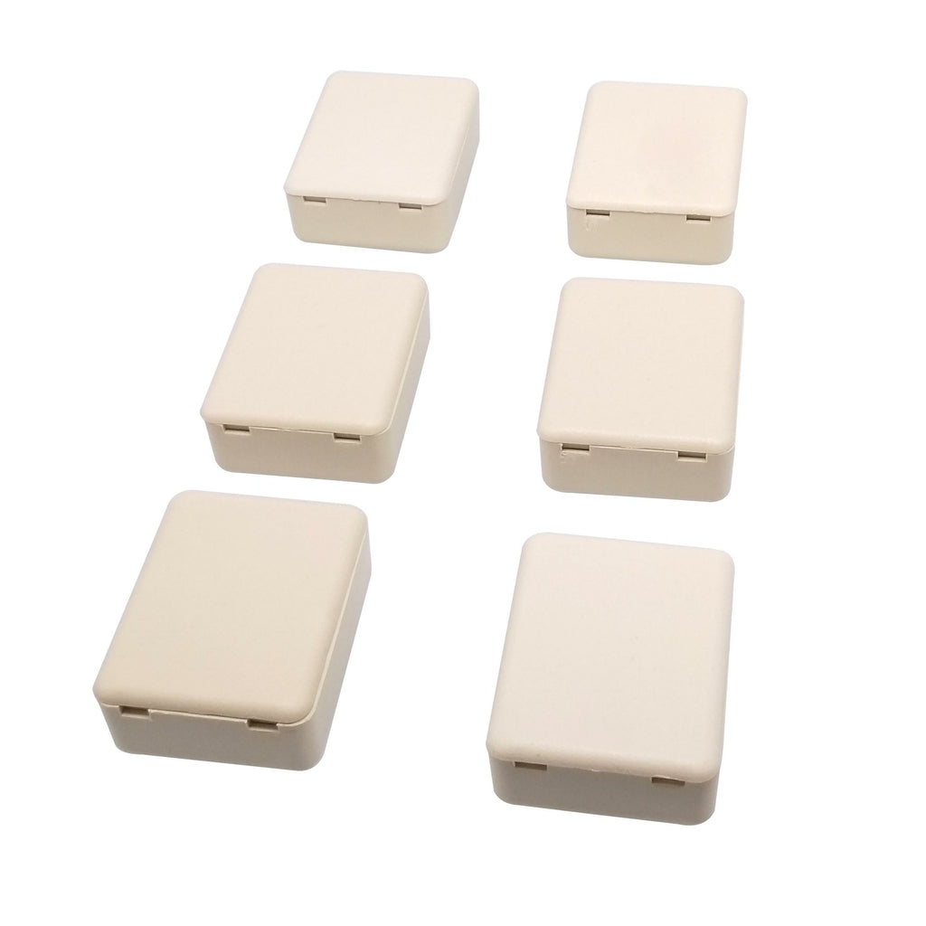 US Stock 6pcs Plastic Project Box Electronic Enclosure Case DIY 18 x 35 x 45mm