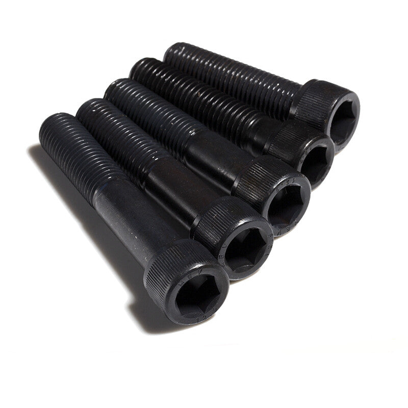 50pcs M7 Allen Screw Hex Socket Bolt Cap Head Screw Black 12.9 Steel Length 25mm