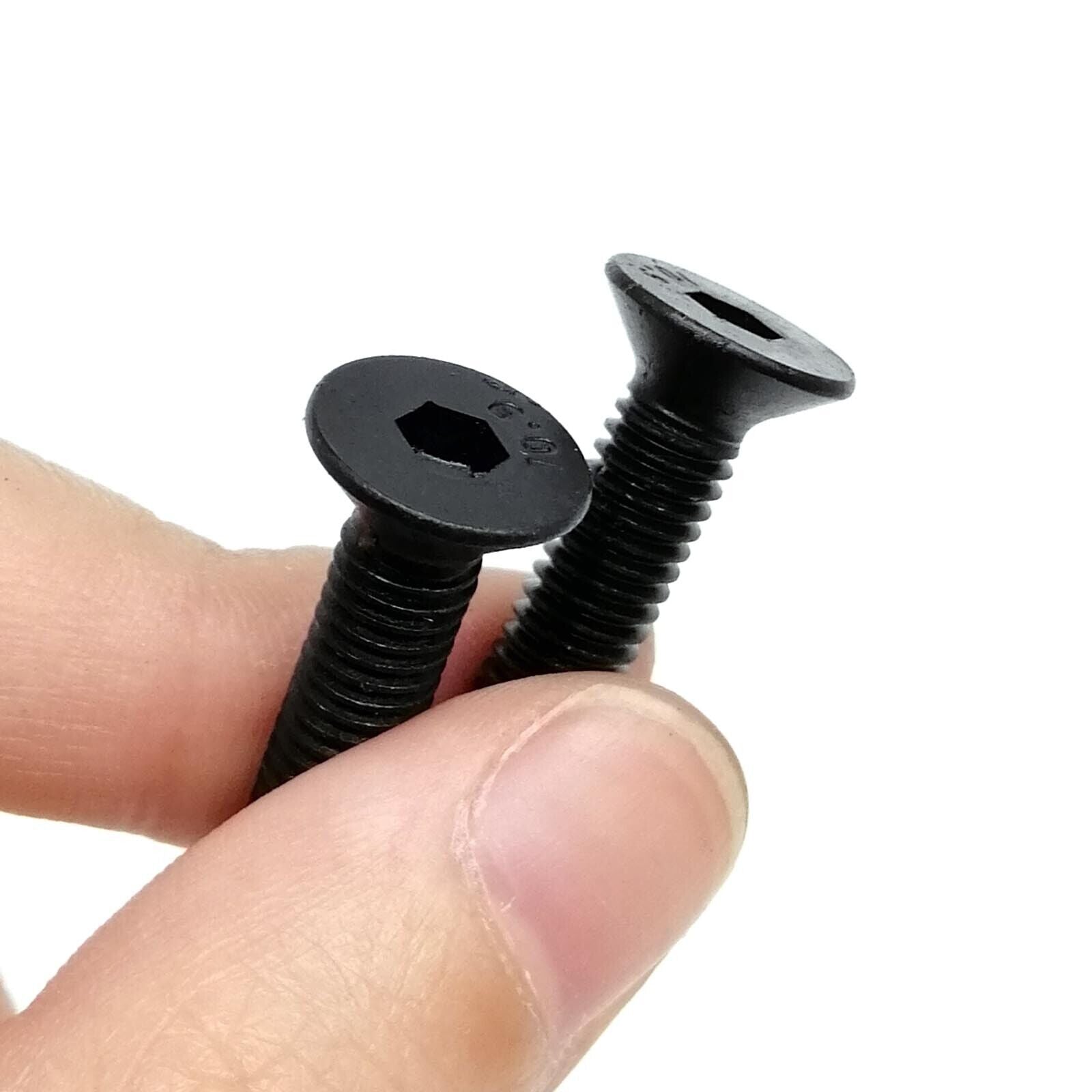 M2 Hexagon Hex Socket Flat Countersunk Head Screw Bolt Set grade 10.9 Steel