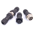 2Sets GX16 Waterproof Aviation Connector Plug Socket Sensor 4pin