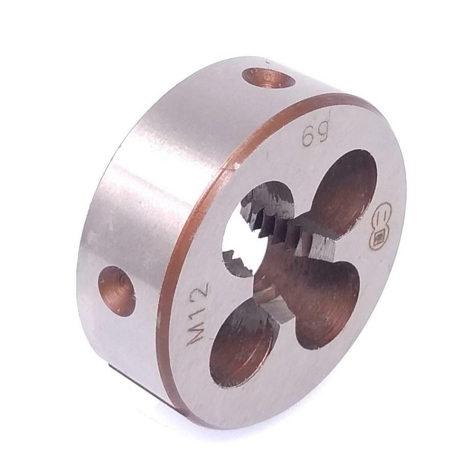 HSS M12 x 1.75mm Taper & Plug Tap & M12 x 1.75mm Die Metric Thread Right Hand