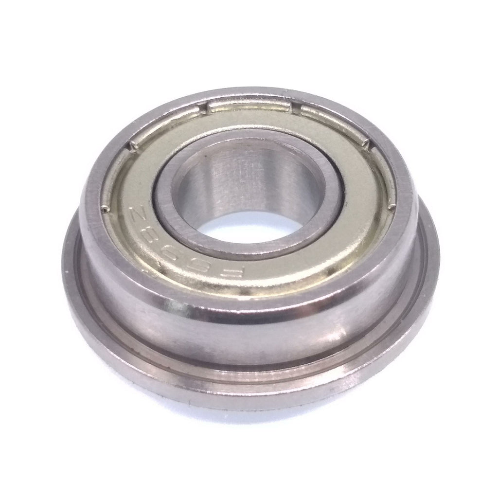 10 x F698zz Mini Metal Double Shielded Flanged Ball Bearings (8mm*19mm*6mm)