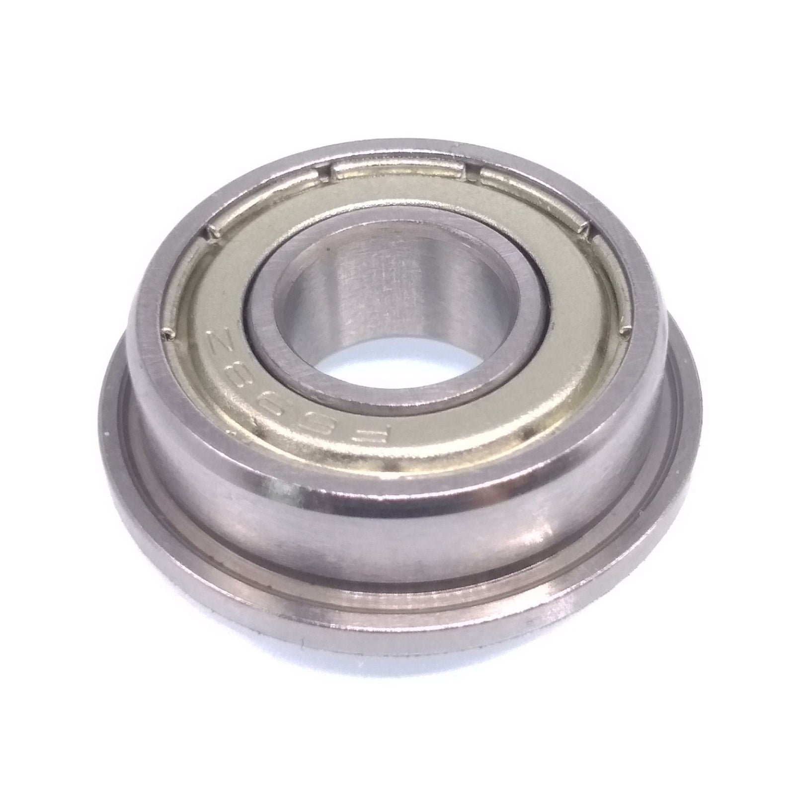 10 x F698zz Mini Metal Double Shielded Flanged Ball Bearings (8mm*19mm*6mm)