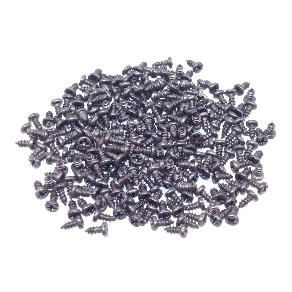 1000pcs M1.4 x 3mm Phillips Rounded Head Small Self Tapping Screws