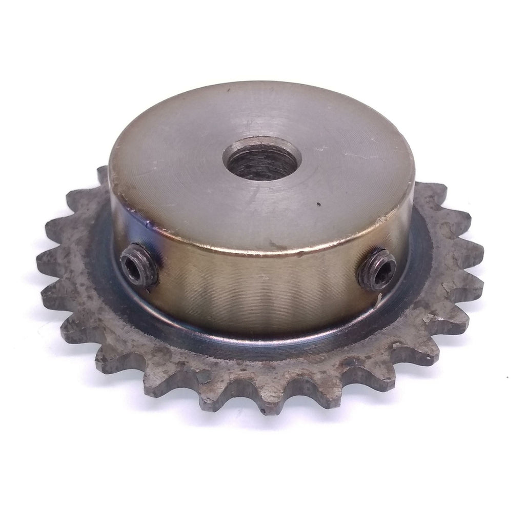 Chain Drive Sprocket Wheel 25T Bore 8mm Pitch 1/4" 6.35mm For 04C Chain