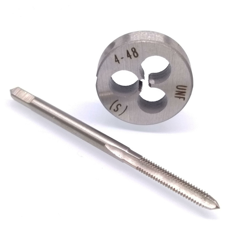 HSS 4-48 UNF Tap & 4-48 UNF Die Right Hand