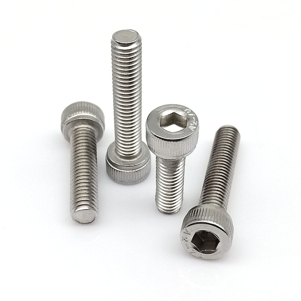 M2 SUS304 Allen Hexagon Hex Socket Cap Head Screw Bolt Nut Washer Set Kit