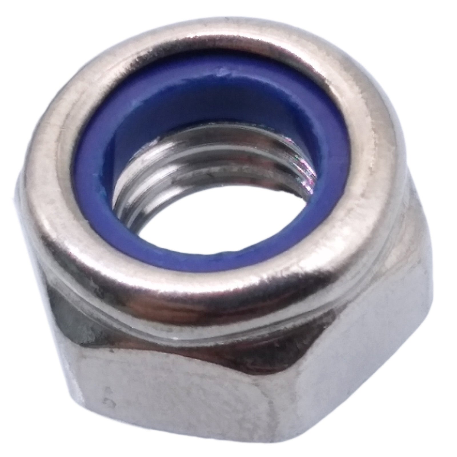 US Stock 20pcs M8 x 1.25mm Nylon Insert Hex Lock Nut DIN985 A2 Stainless Steel