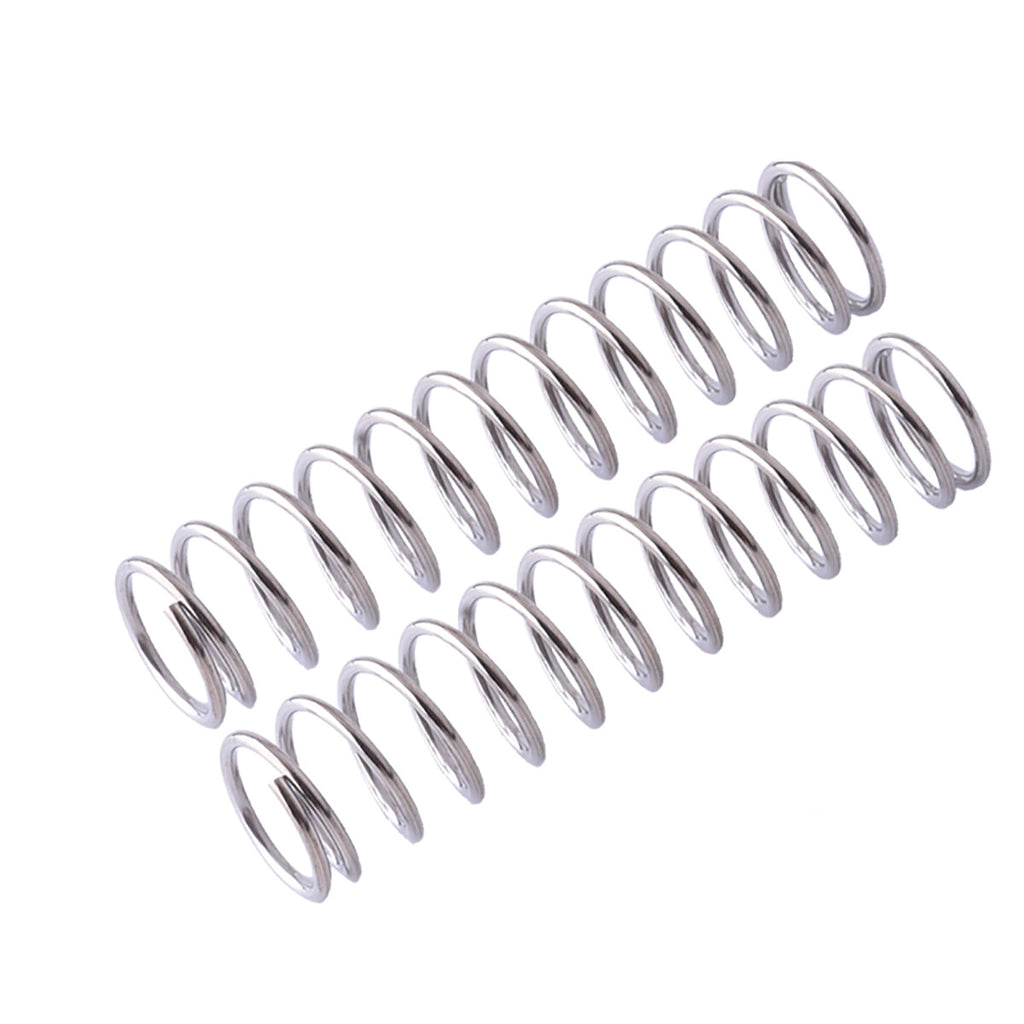 10x Wire Dia 0.2mm Compression Pressure Spring OD 1.5mm L 5mm Stainless Steel A2