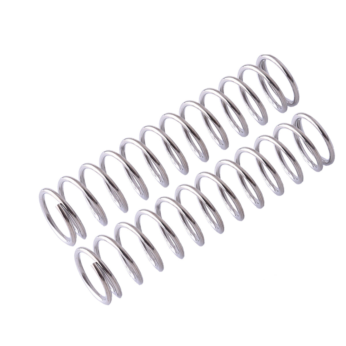 10x Wire Dia 0.2mm Compression Pressure Spring OD 1.5mm L 5mm Stainless Steel A2