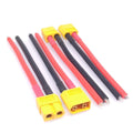2sets XT60 Battery Male Female Connector Plug with Silicon 12 AWG Wire 100mm
