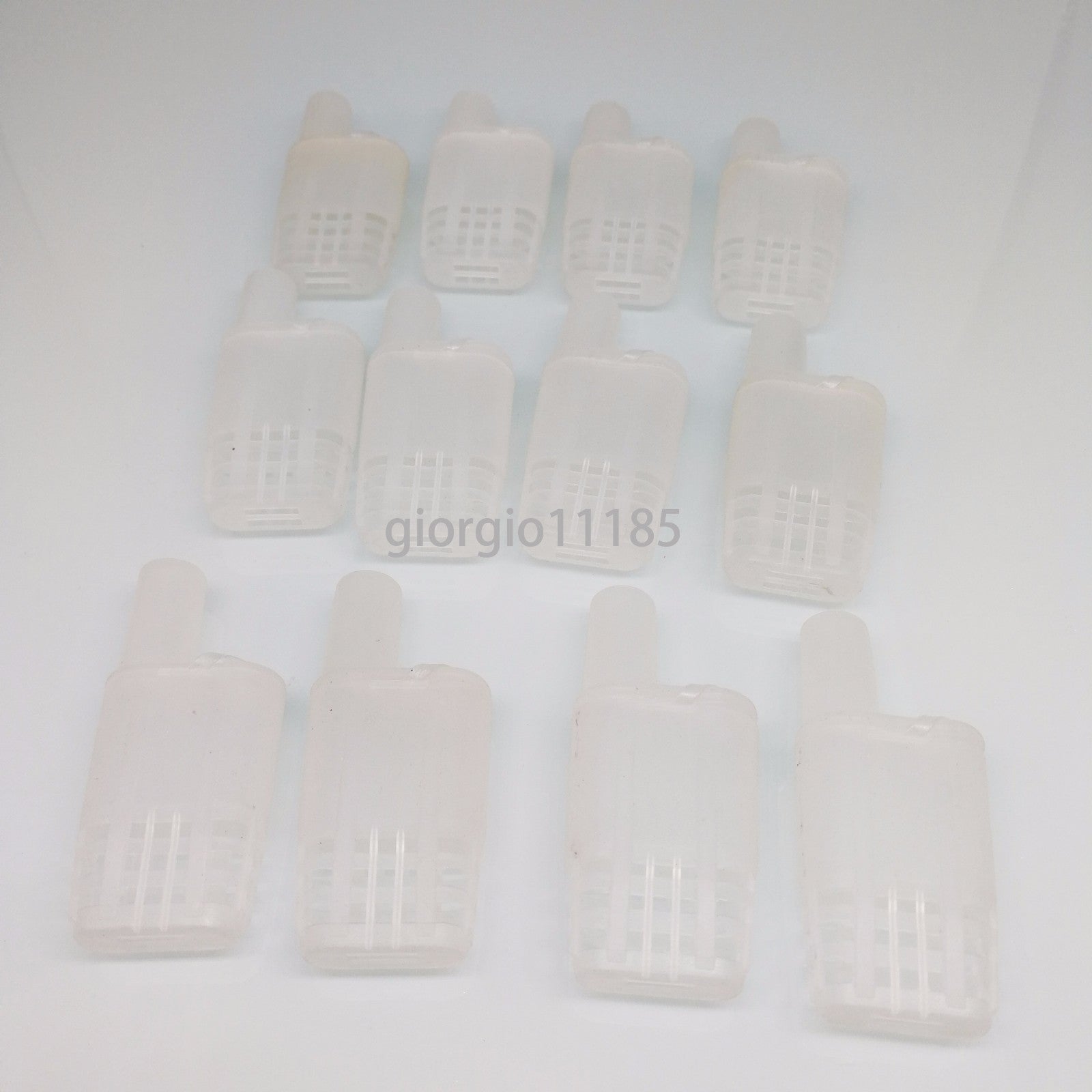 US Stock 12x Plastic Beekeeping Rearing Queen Bee Hair Roller Cages Beekeeper