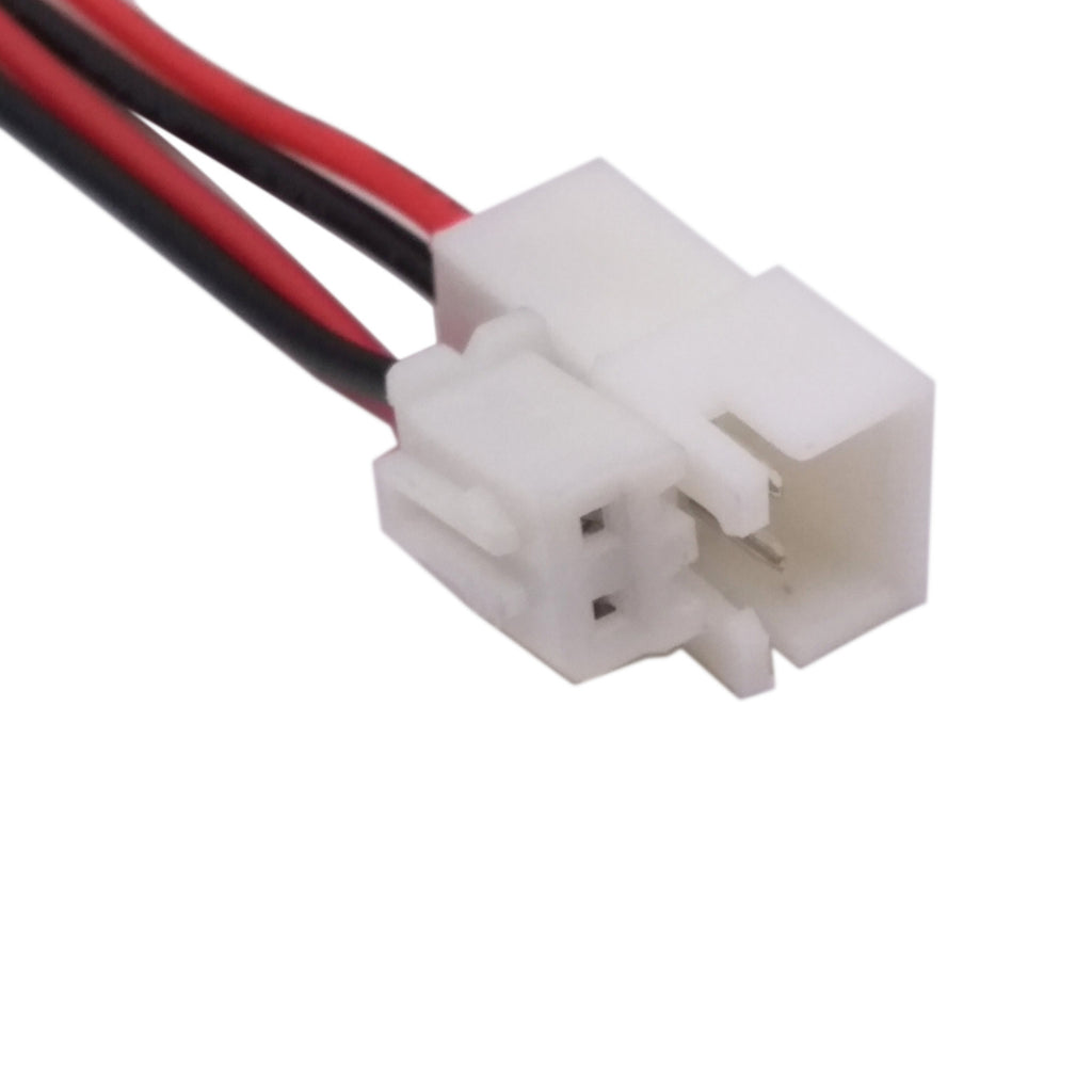 US Stock 10 pairs Power Jack Plug 2 Pin Wire & Socket Connector Lead 300mm