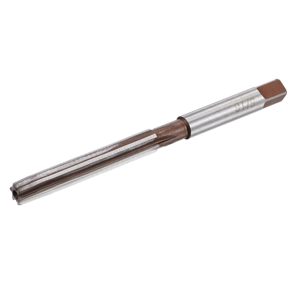 5/16" Hand Reamer H8 Alloy Tool Steel 6 Flutes Straight Shank Cutter