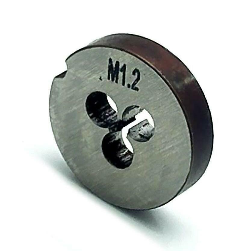 HSS M1.2 x 0.25mm Taper & Plug Tap & M1.2 x 0.25mm Die Metric Thread Right Hand
