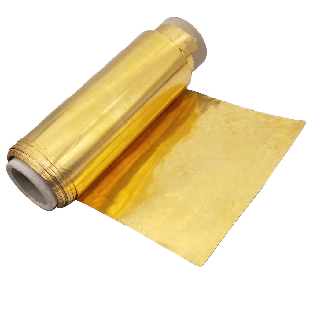 US Stock 0.02mm ±10% x 100mm x 1000mm H62 Brass Metal Thin Sheet Foil Plate Roll