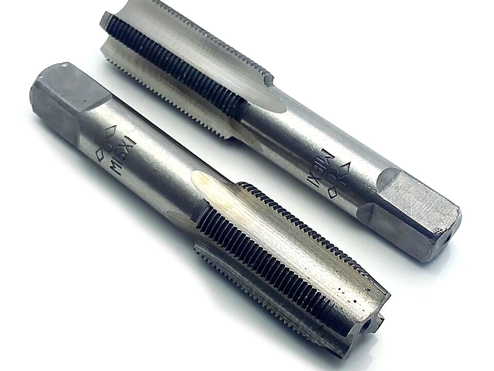 US Stock HSS 16mmx1 Metric Taper and Plug Tap Right Hand Thread M16 x 1mm Pitch