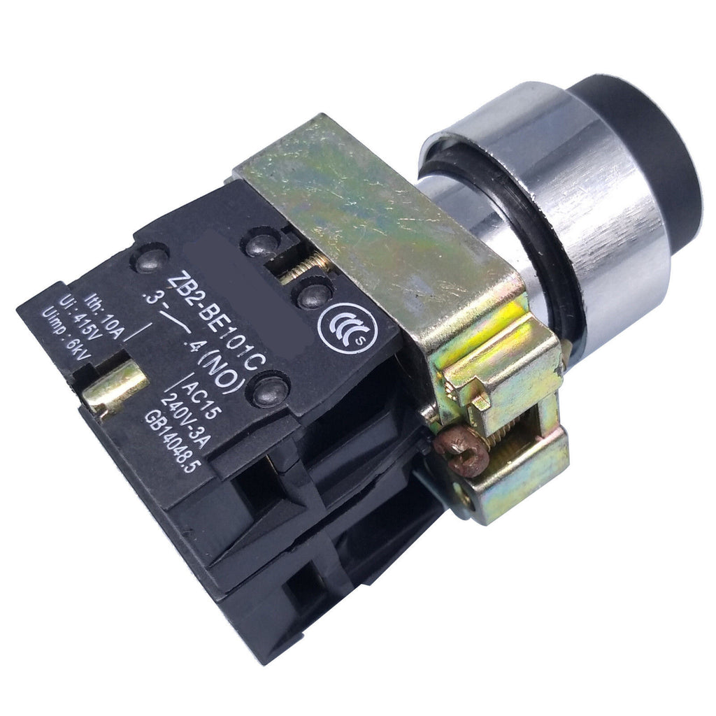US Stock 2pcs XB2-BG33 Maintained Key 2N/O Select Selector Switch 3-Positions