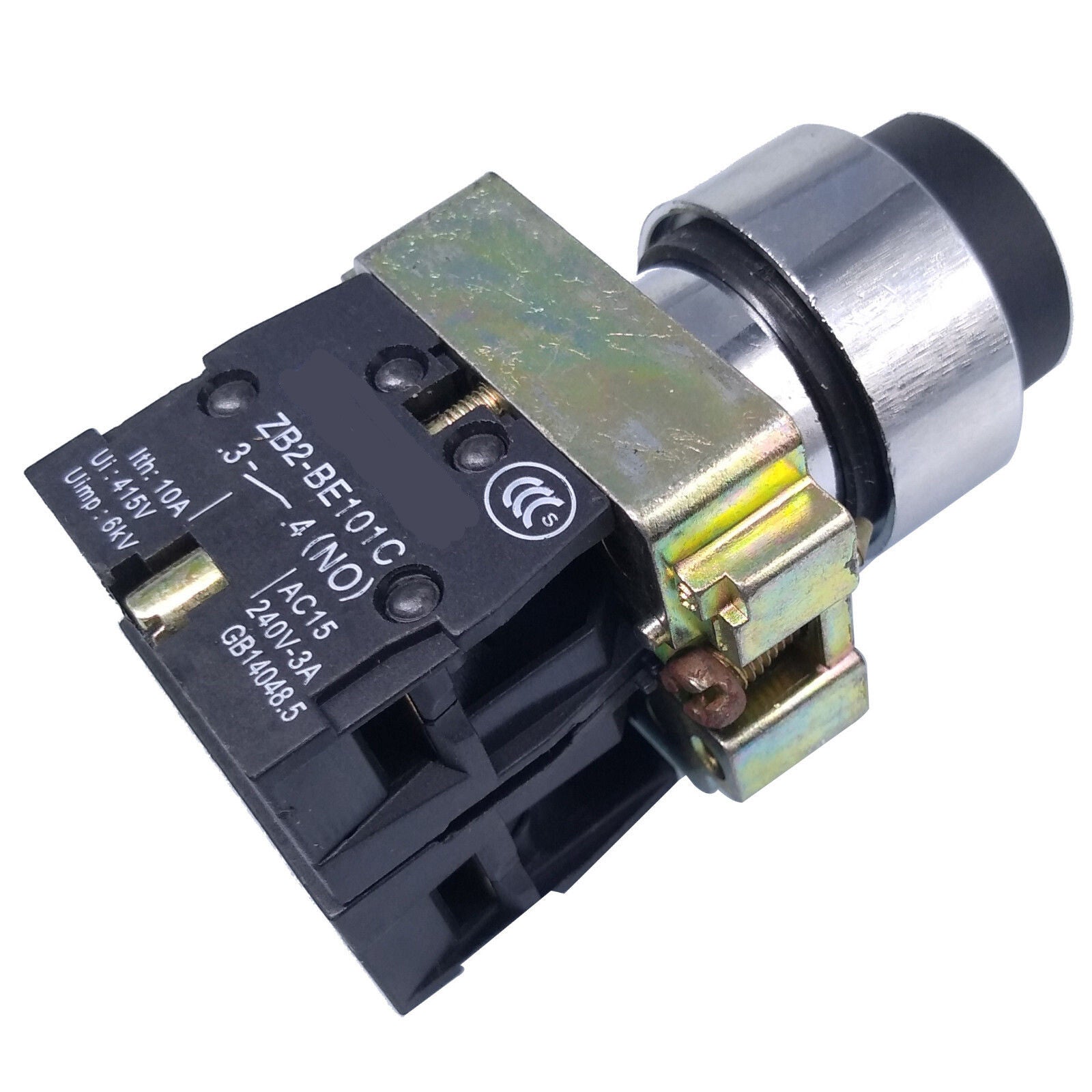 US Stock 2pcs XB2-BG33 Maintained Key 2N/O Select Selector Switch 3-Positions