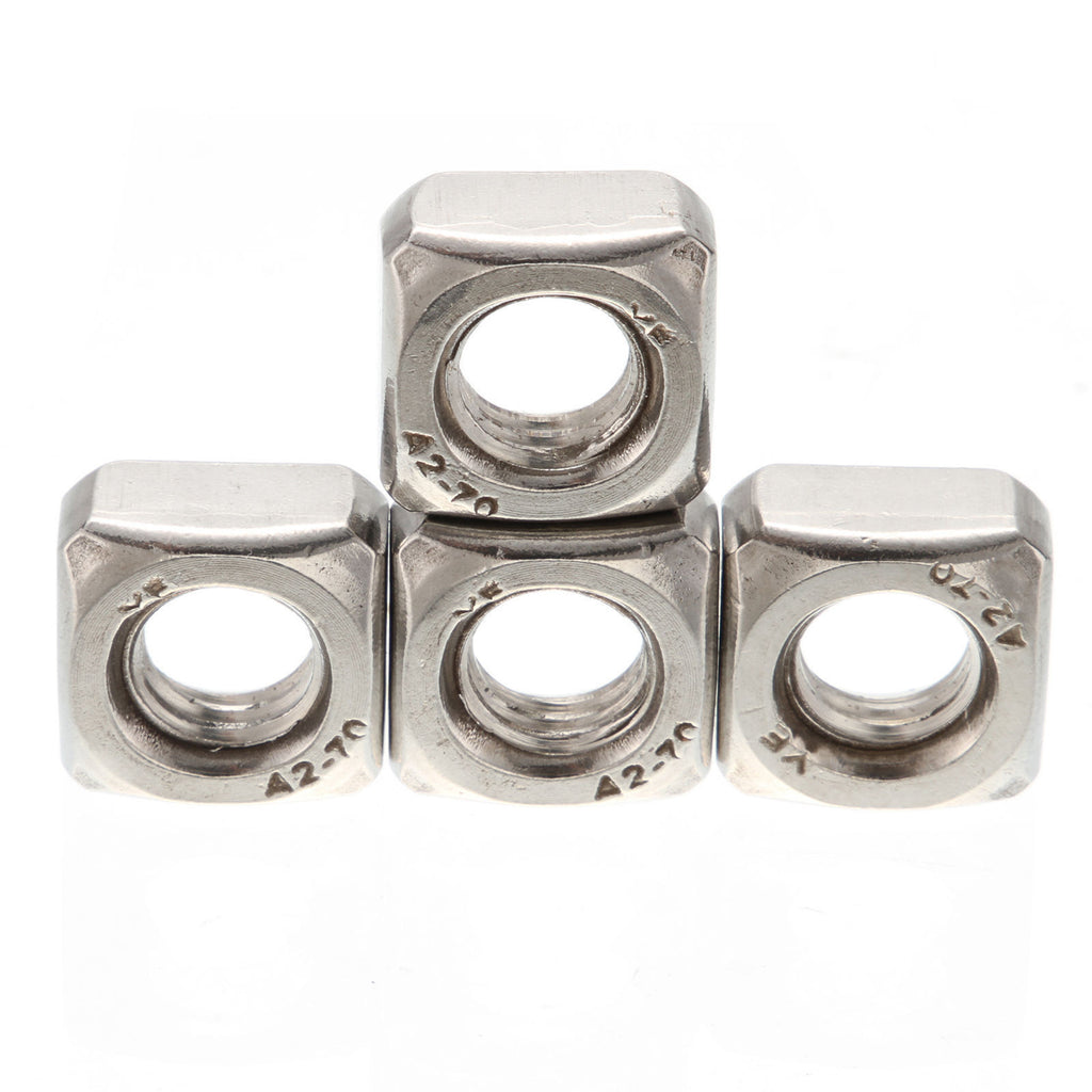 US Stock 20x M5 5mm Stainless Steel A2 Square Nuts For Metric Screws Bolt DIN557