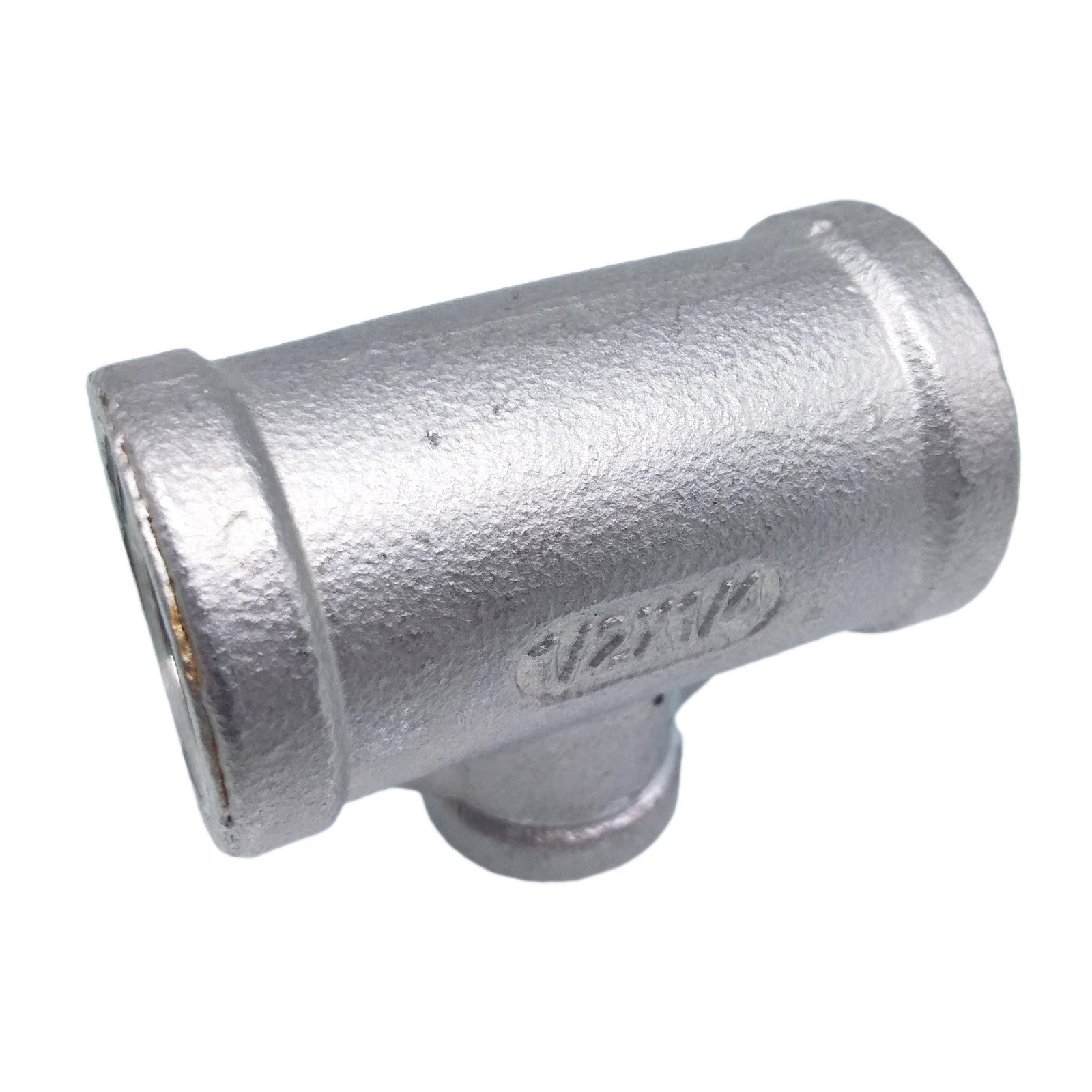 US Stock 1/2" x 1/4" x 1/2" Female T Tee Threaded Reducer Pipe Fitting SS NPT