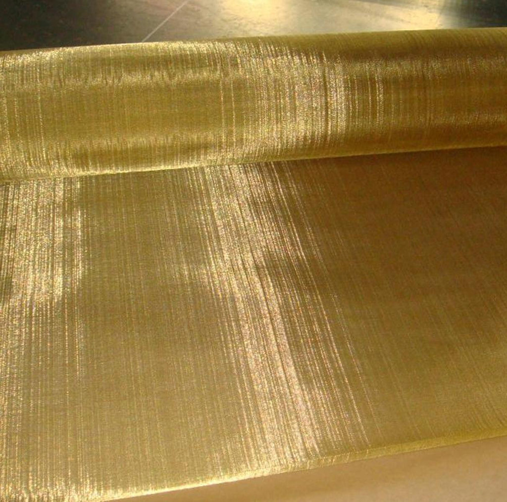 US Stock 13" x 40" 99.9% Brass Filter Coarse Dense Gauze Mesh #80