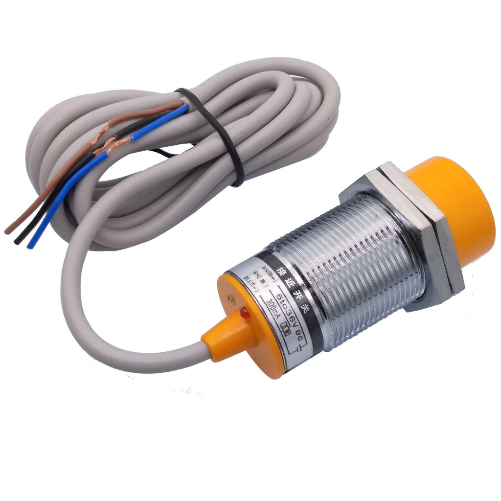 US Stock LJC30A3-H-Z/BY 1-25mm Cylindrical Capacitive Proximity Switch