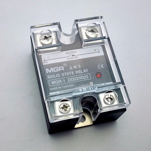 25A Solid State Relay SSR DC-DC Input 3-32V DC Load 5-220V DC DD220D25
