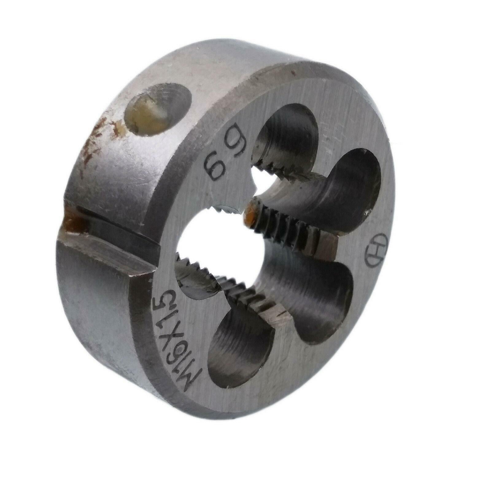 HSS M16 x 1.5mm Taper & Plug Tap & M16 x 1.5mm Die Metric Thread Right Hand
