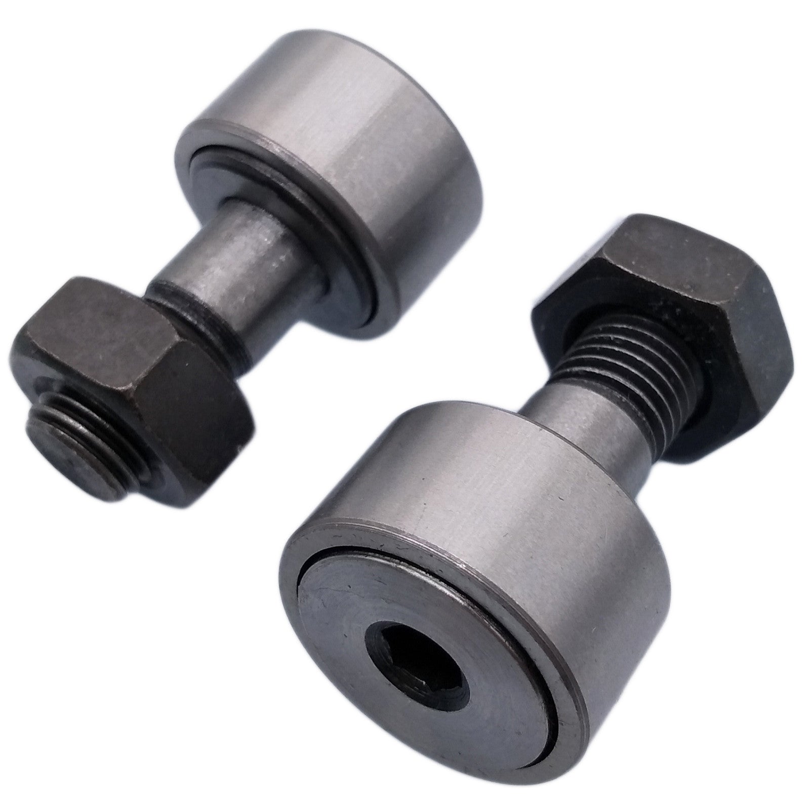 US Stock 2pcs KR22 KRV 22 CF10 Cam Follower Needle Roller Bearing M10x1.25 22mm