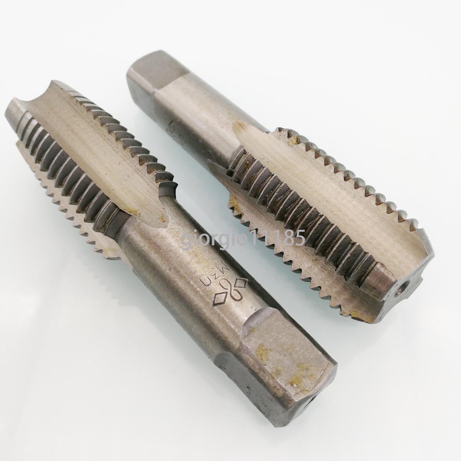 AU Stock HSS 30mm x 3.5 Taper & Plug Tap Right Hand Thread M30 x 3.5mm Pitch