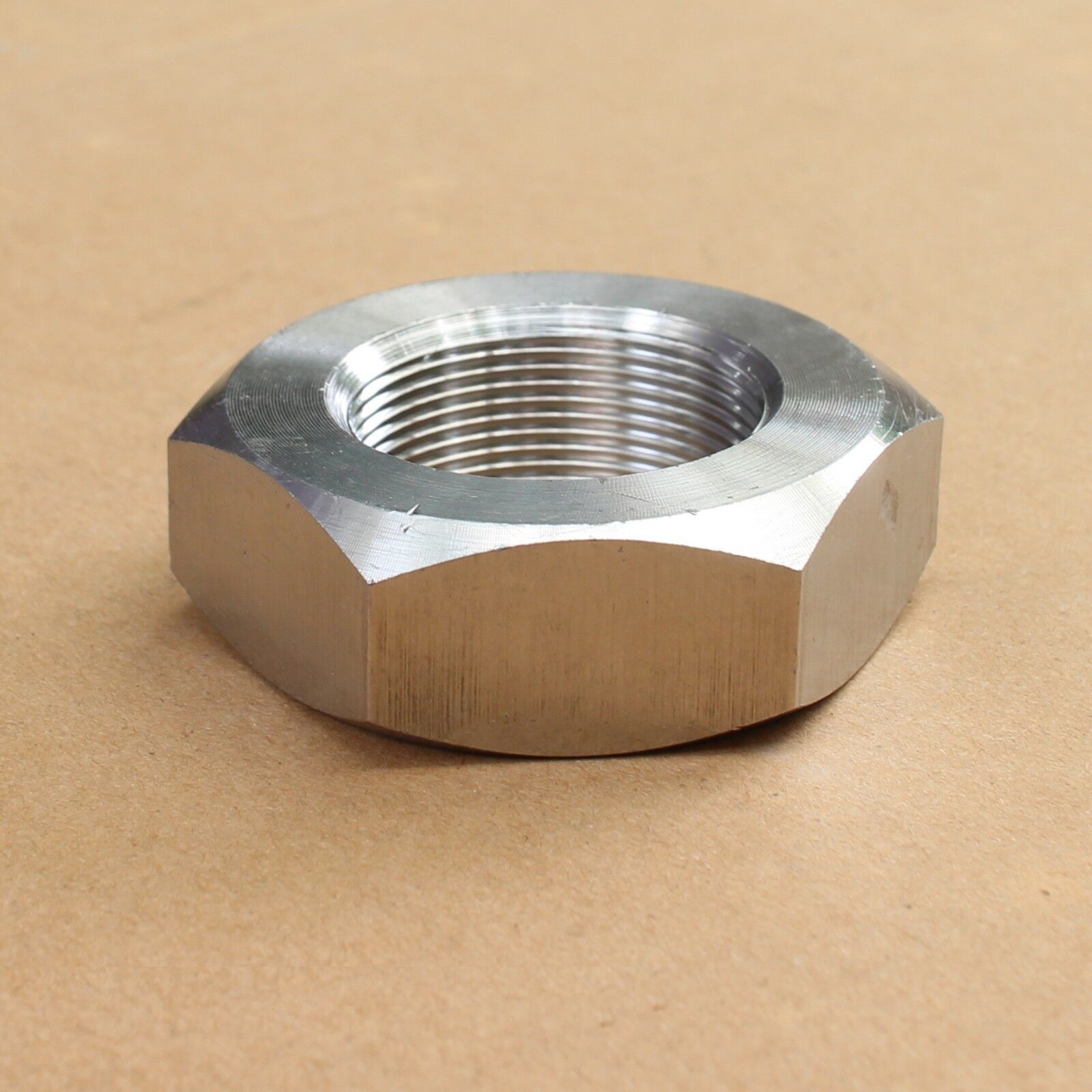 US Stock 1pc Stainless Steel M56 x 5.5mm x 28mm Thin Hex Nuts Right Hand Thread