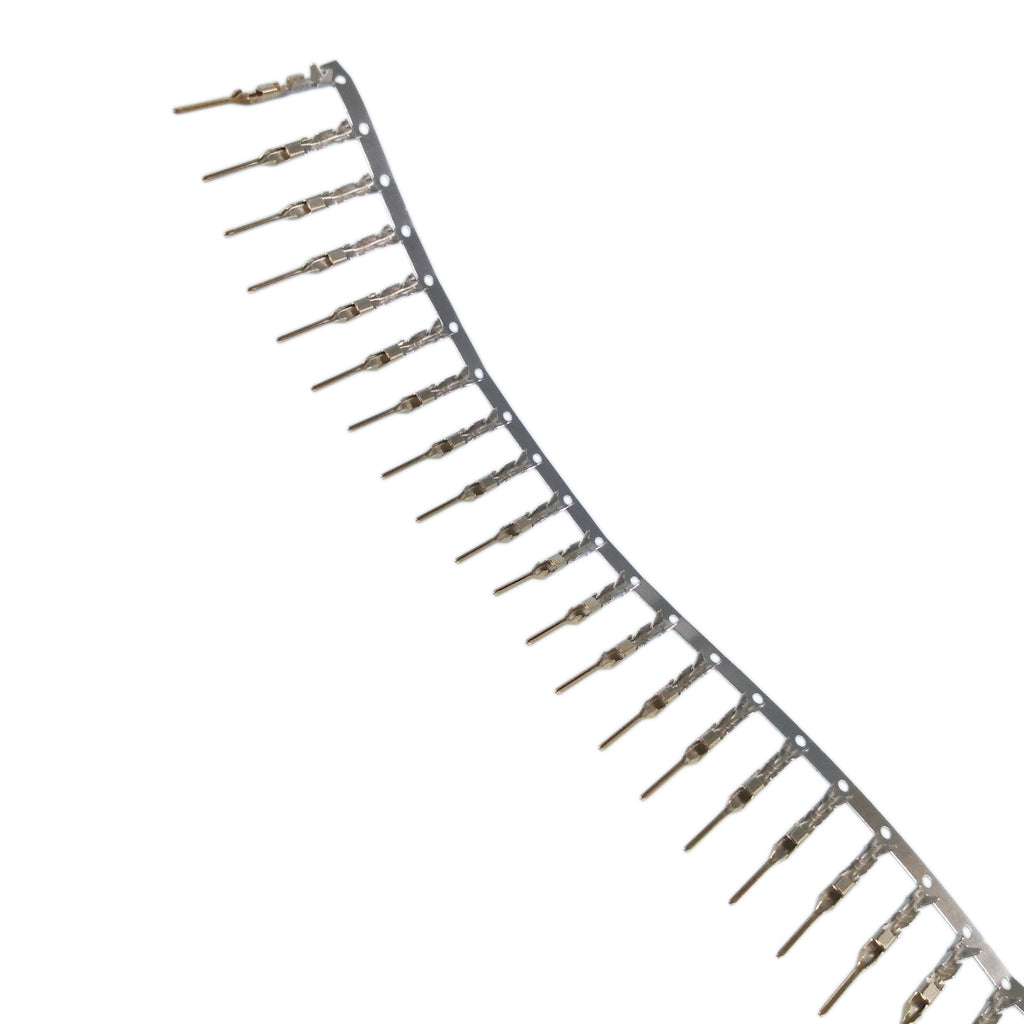 US Stock 100pcs Male Pin Dupont Connector Gold Plated 2.54mm Pitch