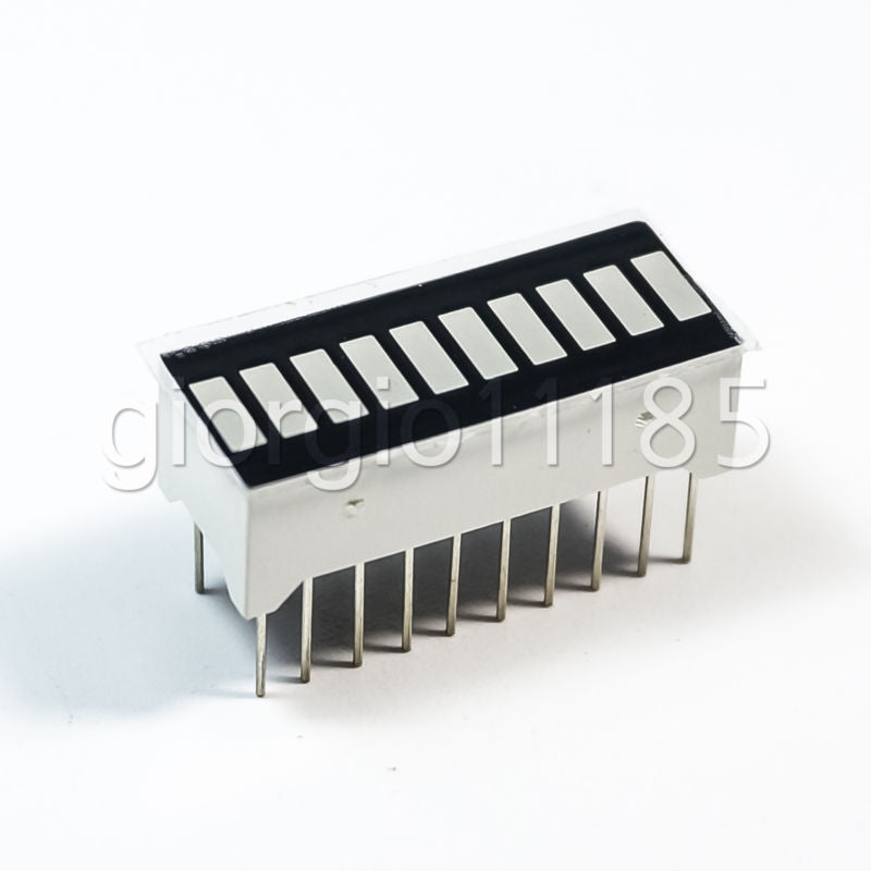US Stock 10pcs 10-Segment Red LED Bargraph Array Display Bright Bar Graph