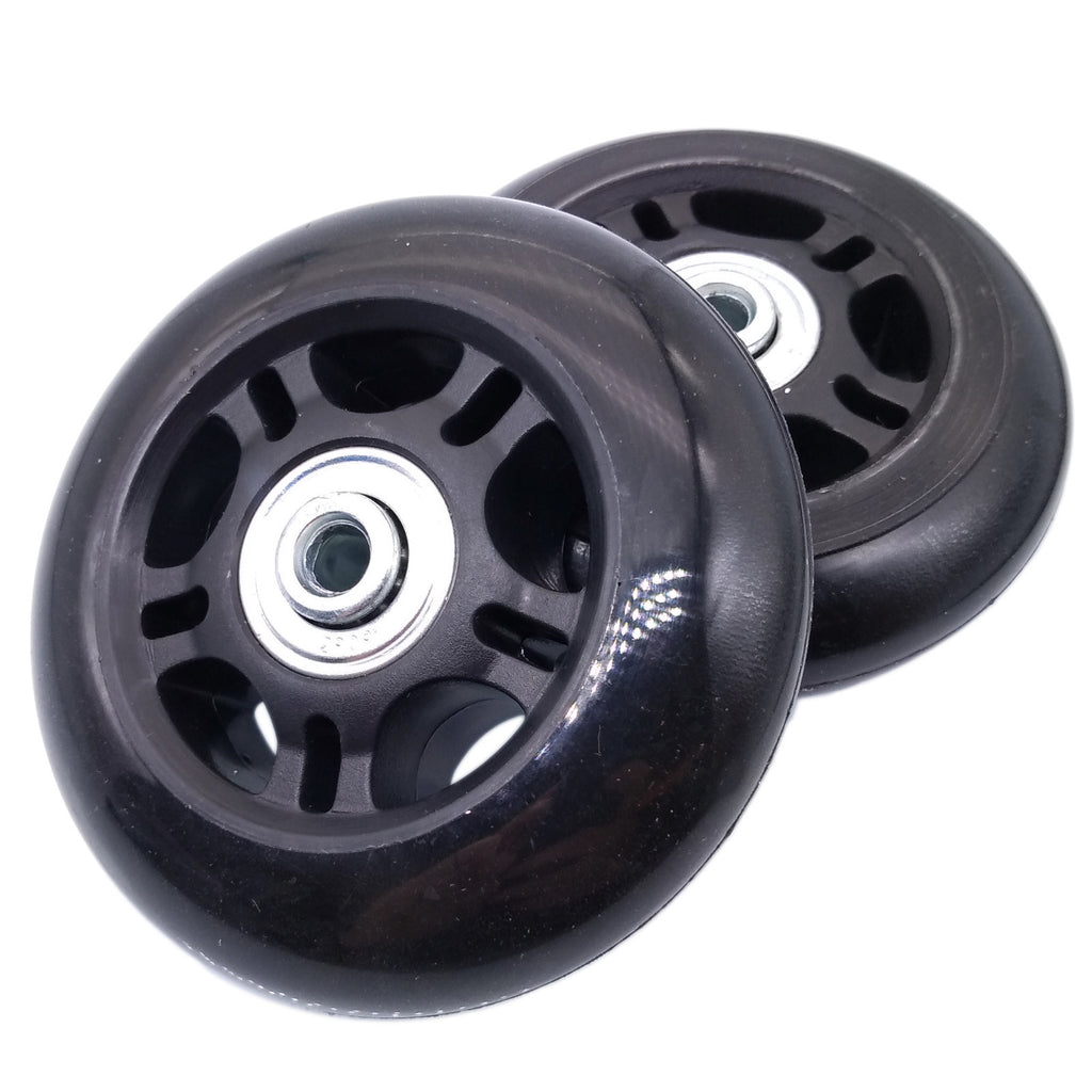 US Stock 2Set OD 80mm Luggage Suitcase Replacement Wheels Axles Repair Wrench