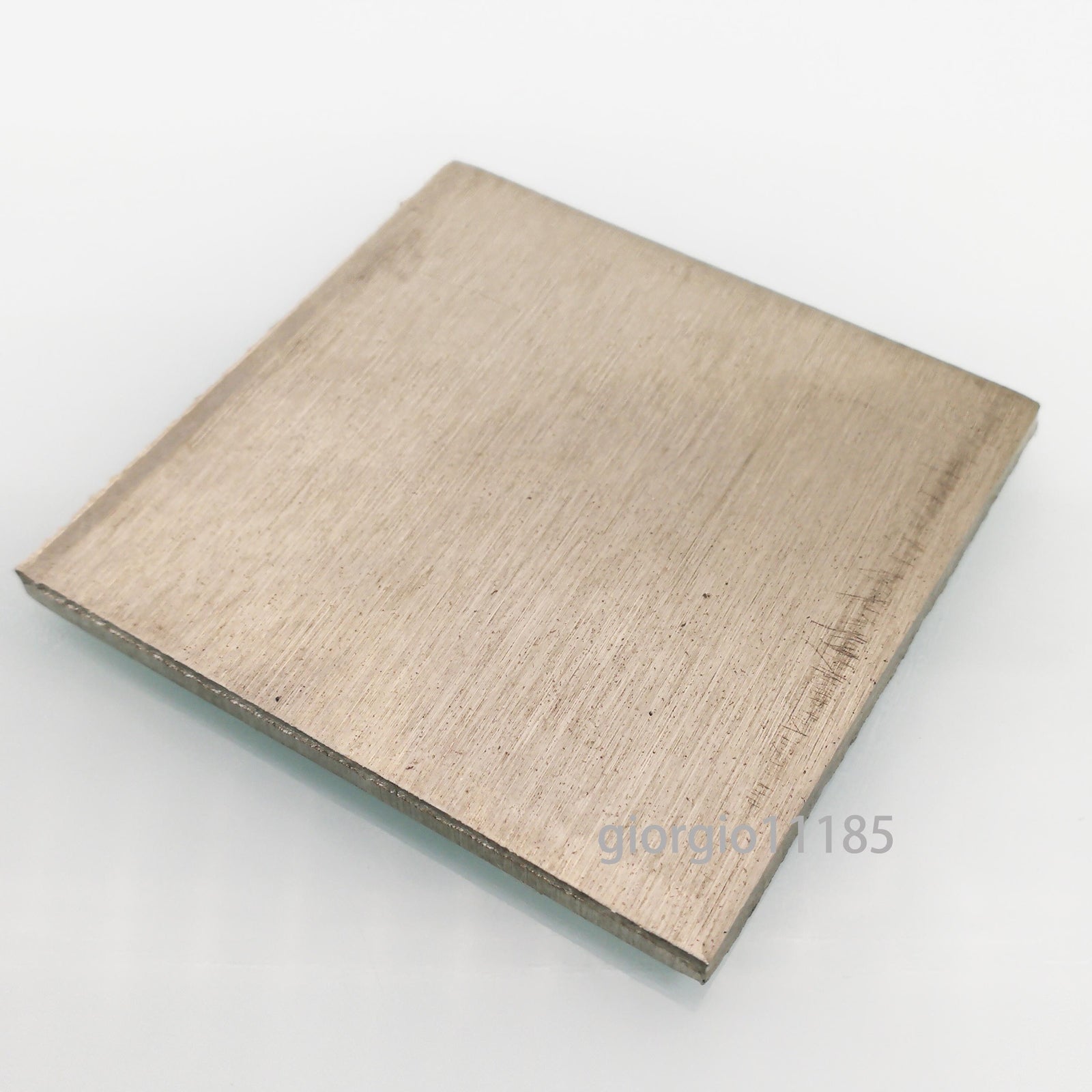 US Stock 3mm ±10% x 50mm x 50mm N6 99.6% Pure Nickel Sheet Metal Plate