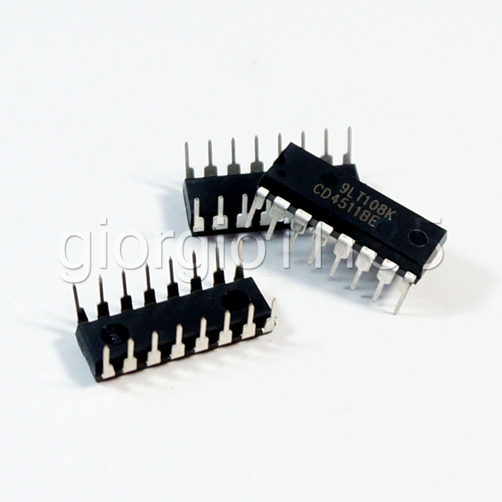 US Stock 20pcs CD4511 CD4511BE 4511 CMOS BCD to 7 Segment Latch Decoder IC