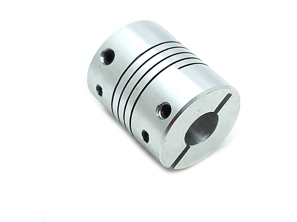 US Stock 9.5 3/8" x 10mm Flexible Shaft Coupling Stepper Motor Coupler D25 L30