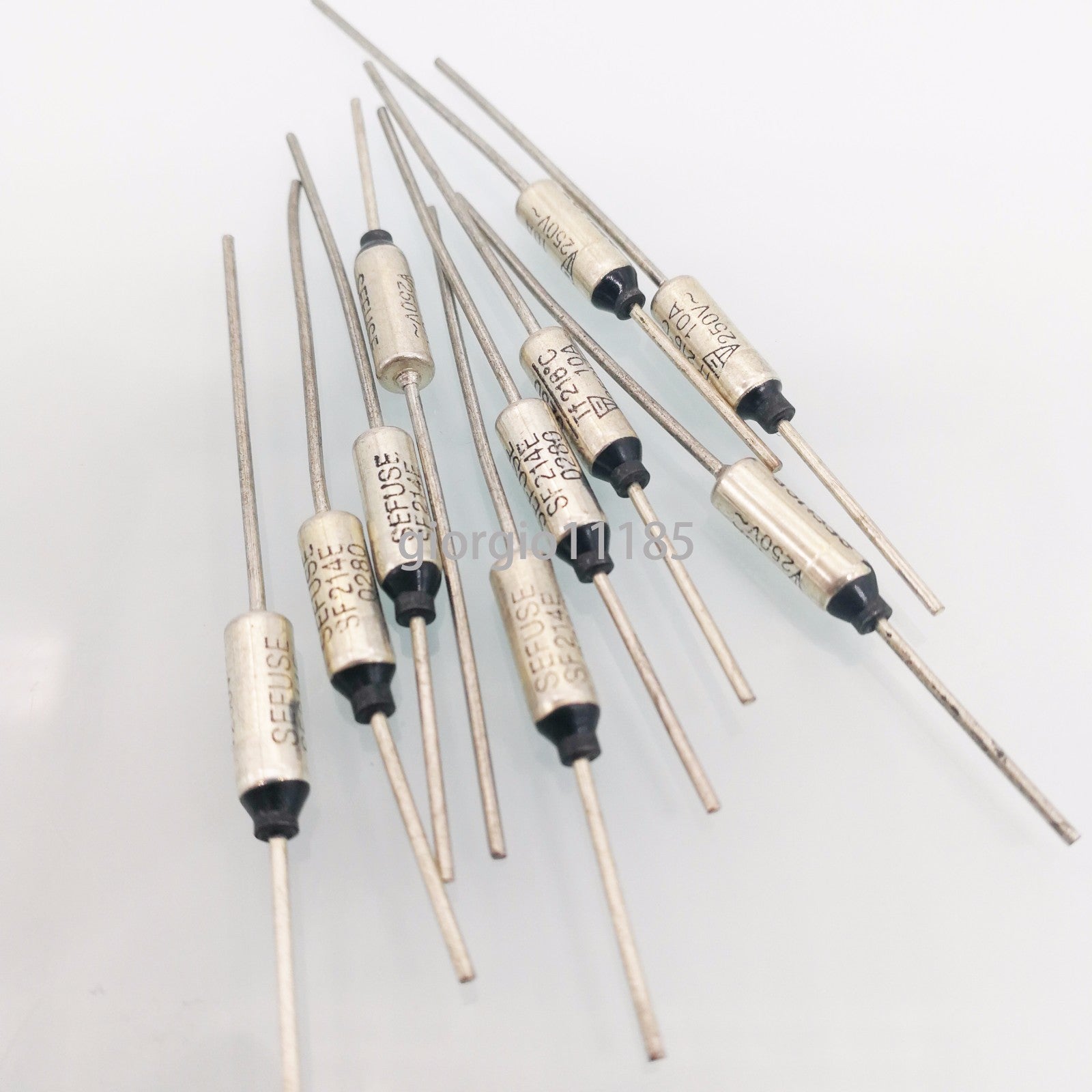 AU Stock  10pcs Thermal Fuse Cutoff Sefuse RY Type 250V 10A TF 216℃ SF214E