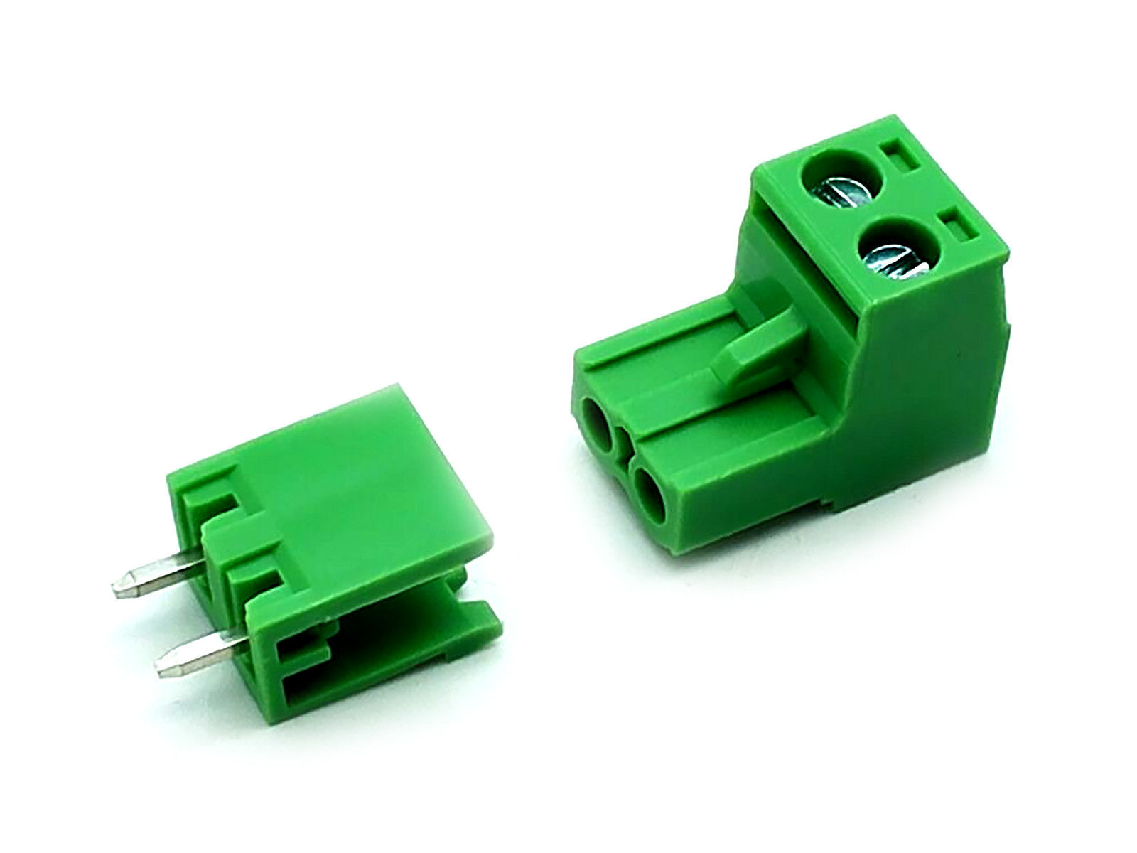 US Stock 10Set 2EDG 2 Pin 2P Plug-in Screw Terminal Block Connector 5.08mm Pitch
