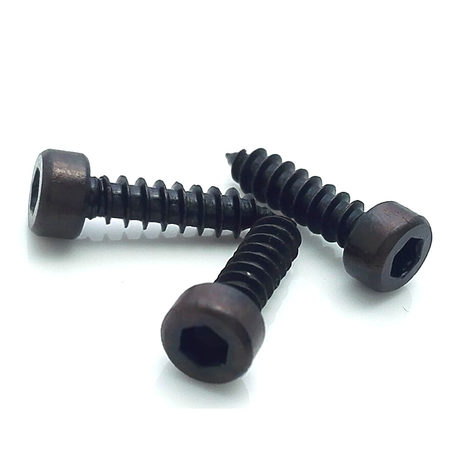 US Stock 50x  M2.5 10mm Alloy Steel Allen Hex Socket Head Cap Self-Tapping Screw