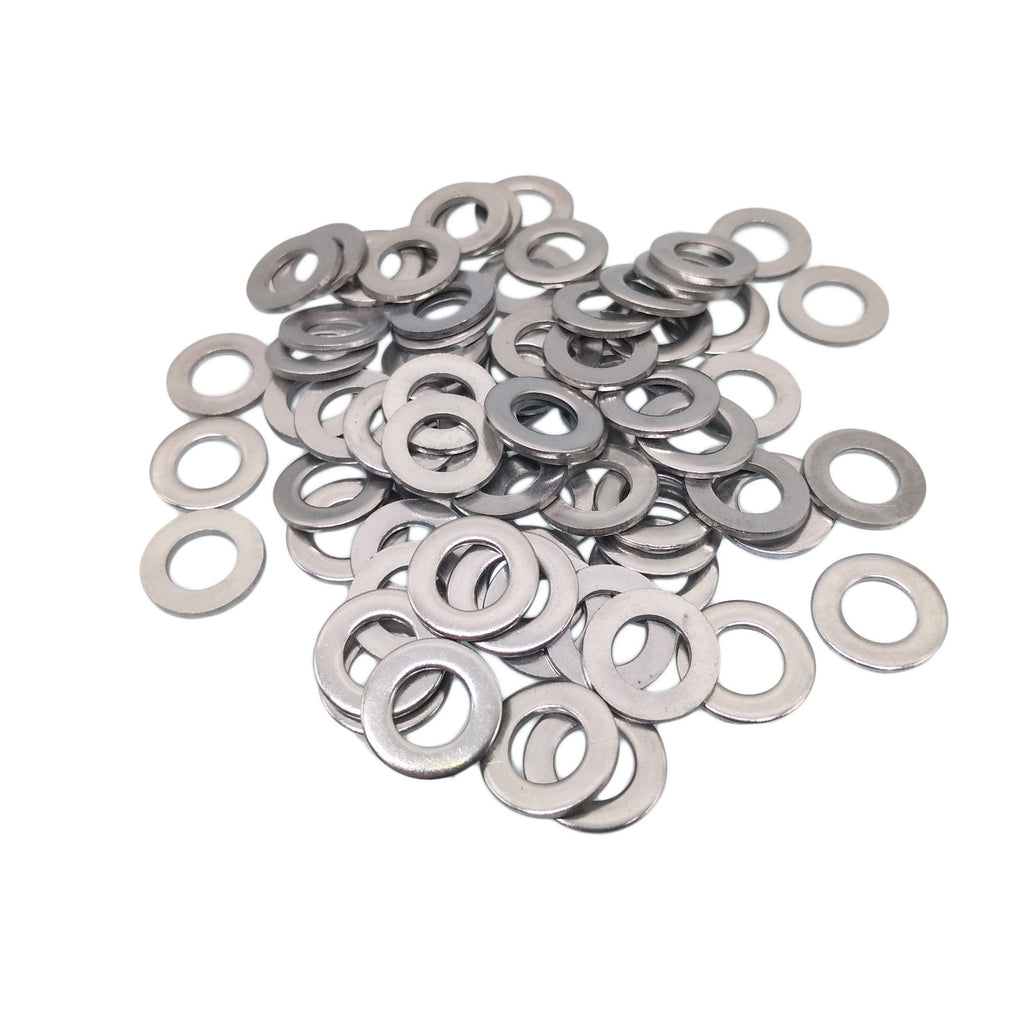 AU Stock 100pcs M6 6mm 304 Stainless Steel Metric Flat Washer Washers