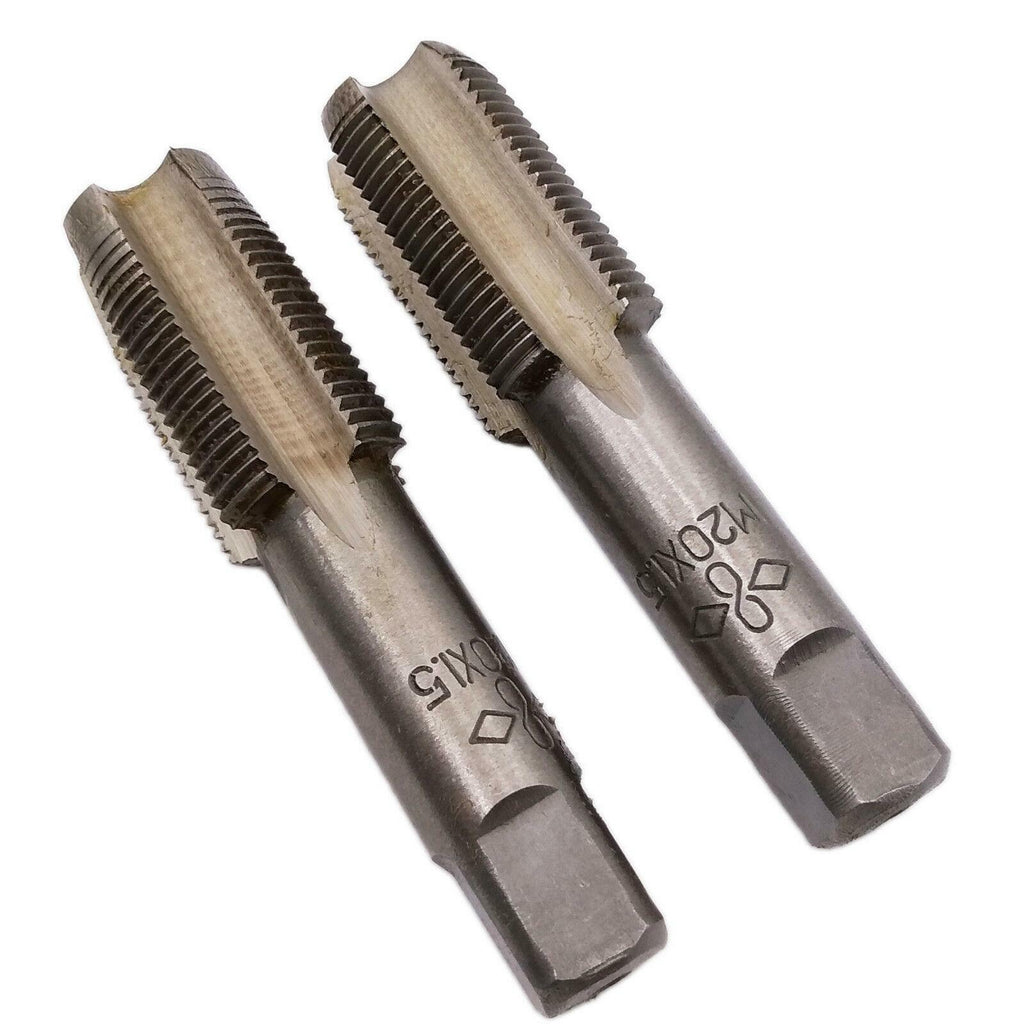 HSS M20 x 1.5mm Taper & Plug Tap & Die Metric Thread Right Hand US Stock