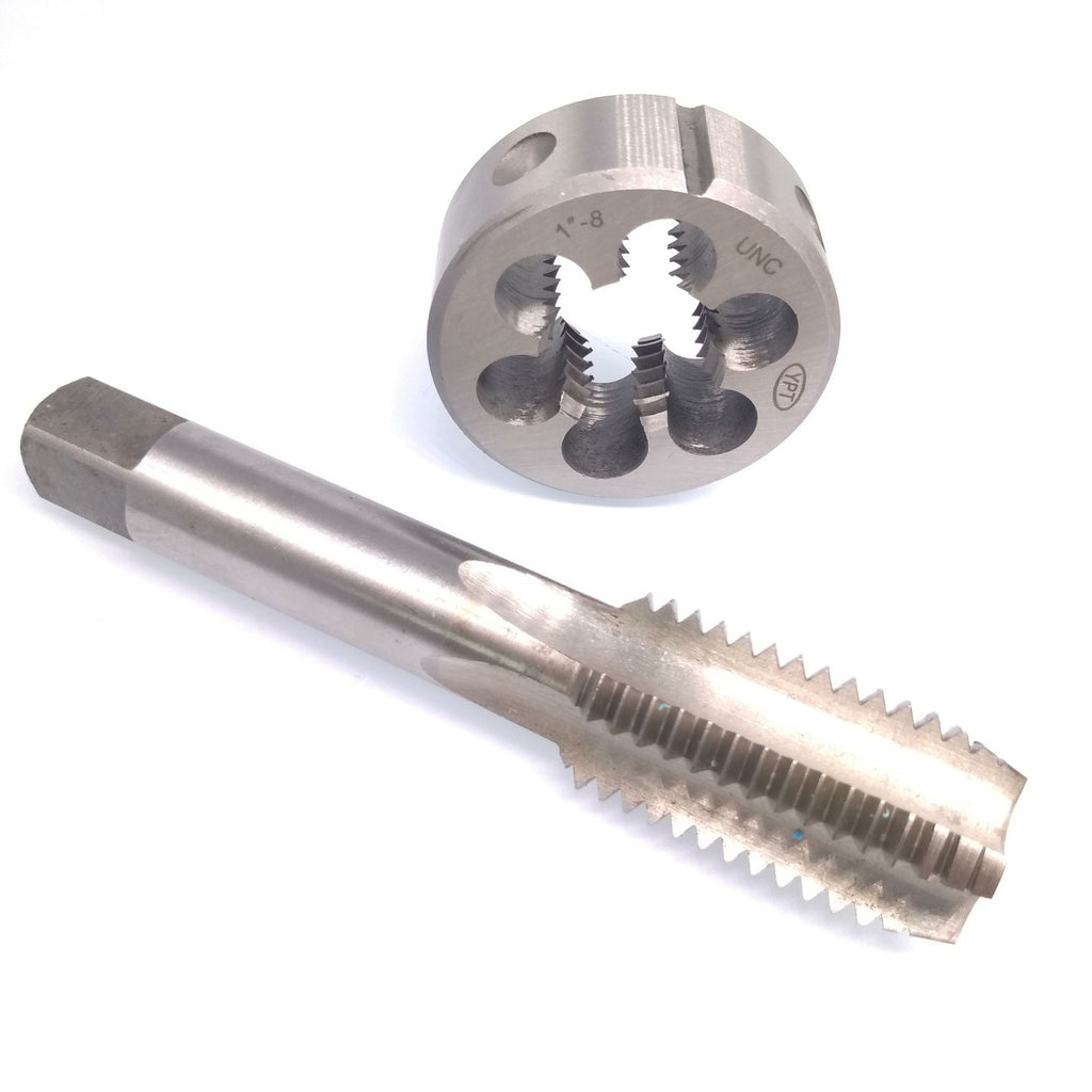 HSS 1"-8 UNC Tap & 1"-8 UNC Die Right Hand