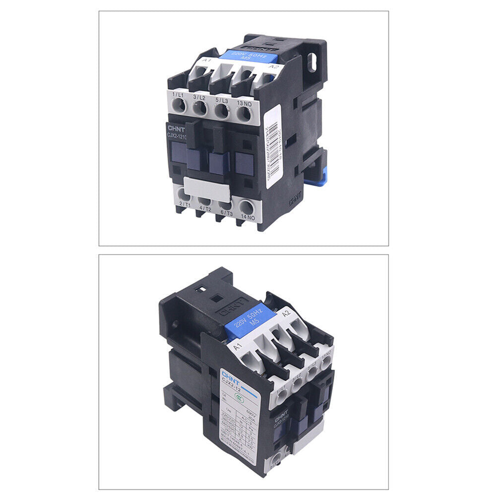 AC Contactors 18 Amp 110V Coil Voltage 3 Pole 1 NO Auxiliary Contacts CJX2-1810